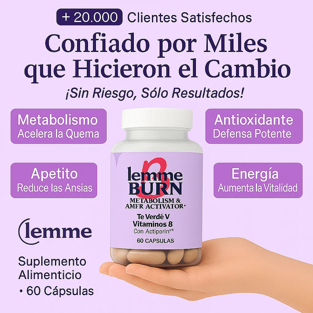 Lemme Burn - 🔥 Activa tu Metabolismo y Quema Grasa Naturalmente 💪✨