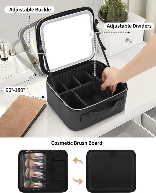 Vogue Beam - 📸 Neceser LED: ¡Tu makeup con luz profesional! 💅✨